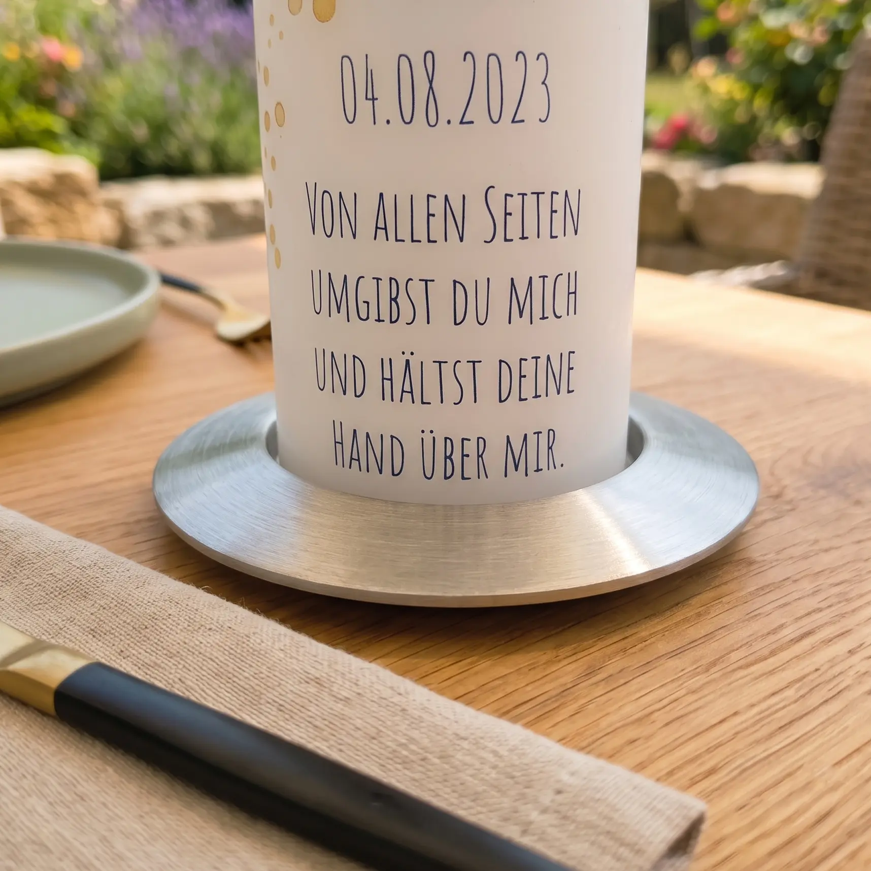 Kerzenständer Silber