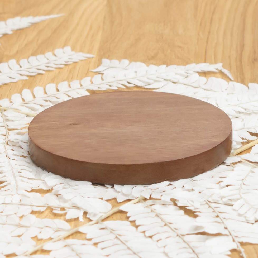 Kerzenteller aus Holz WOODY