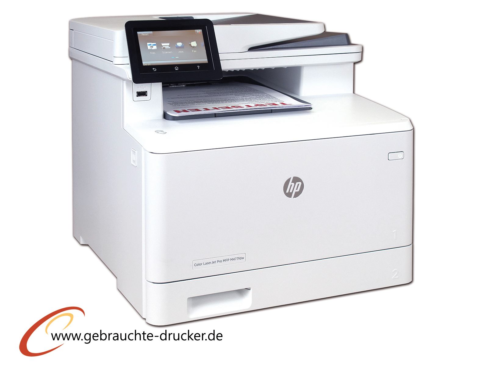    HP Color LaserJet Pro M477fdn · CF378A · Fax · Duplex · LAN · Scanner · HP ePrint · Apple AirPrint