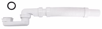 Siphon 6/4" mit flexiblem Anschlussschlauch DN40