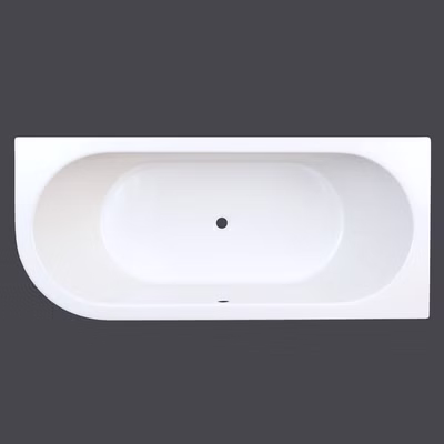 Badewanne Petra L 170 x 80 x 50 cm Duowanne