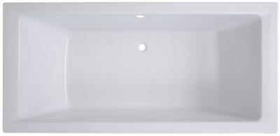 Badewanne + Wannenträger Komplettset Carasee 170 x 75 x 45 cm Duowanne