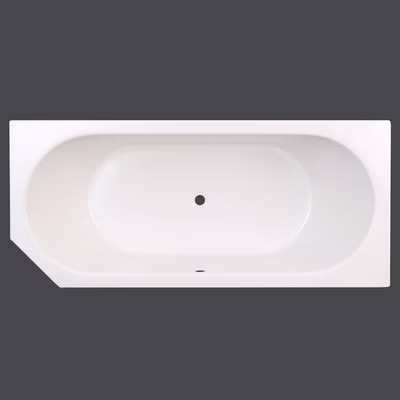 Badewanne Anja L 190 x 80 x 50 cm Duowanne
