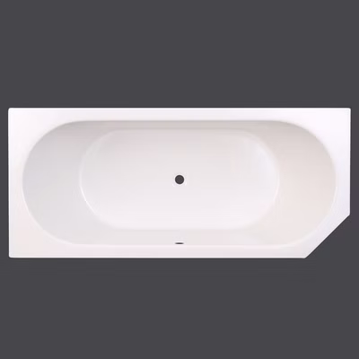 Badewanne Anja R 190 x 80 x 50 cm Duowanne