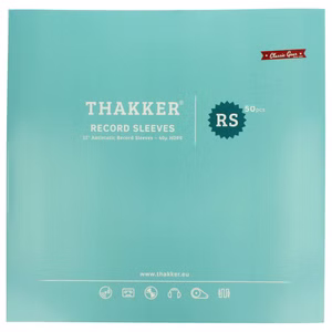 THAKKER Record Sleeves Front Cover – Classic Gear Serie, 50 Stück