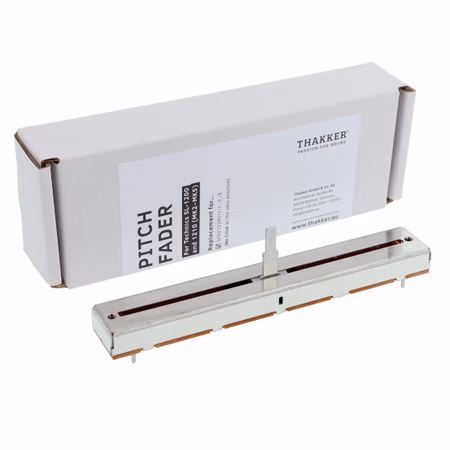 THAKKER Pitch Fader without click for Technics SL-1200 / 1210 MKIII D / MKIV / MKV | Replacement for SFDZ122N11-3