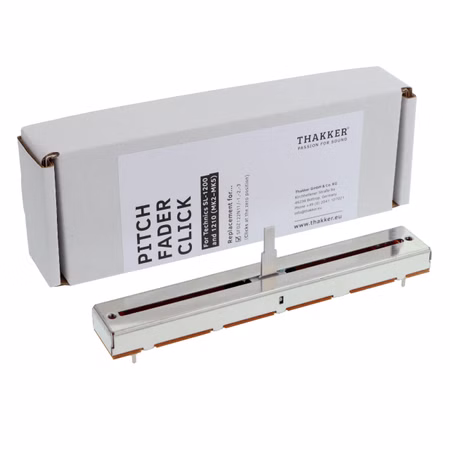 THAKKER Pitch Fader with Click for Technics SL-1200 / 1210 MKII / MKIII | OEM | Replacement for SFDZ122N11-2