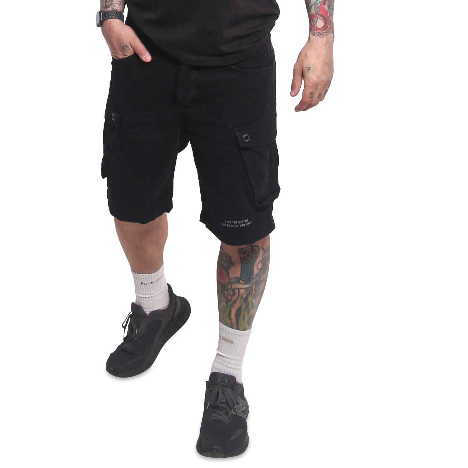 Yakuza pánské cargo šortky Shards Cargo Shorts