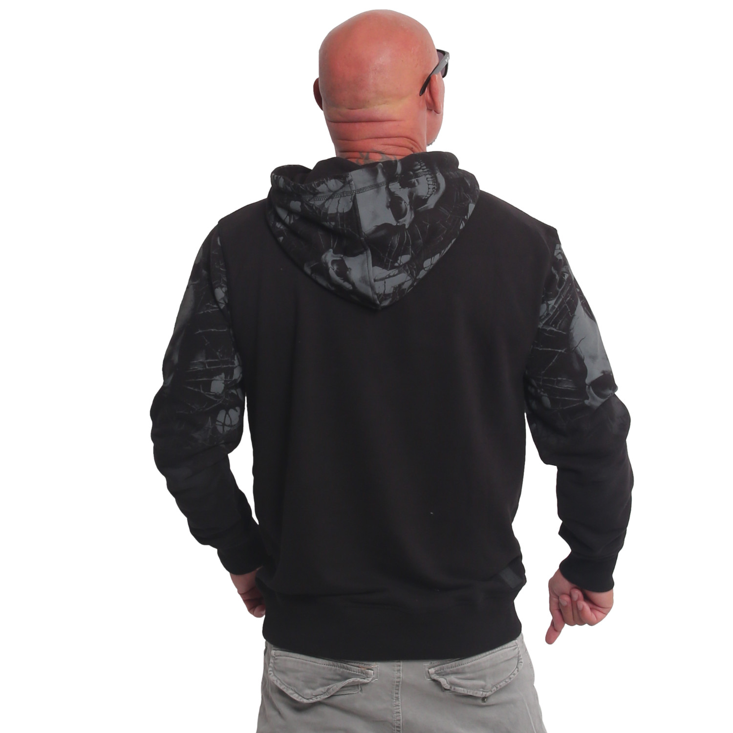 Yakuza pánská mikina s kapucí Judge Me Hoodie black S