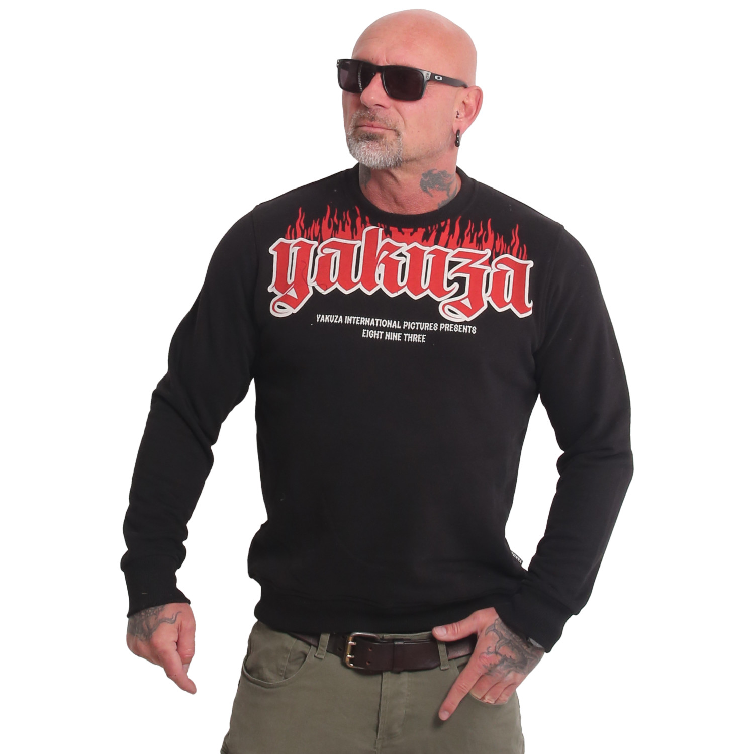 Yakuza pánská mikina Fck Society Sweatshirt