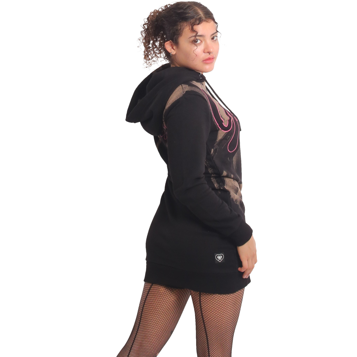 Yakuza dámské šaty Love The End Sweat Dress black 2XL