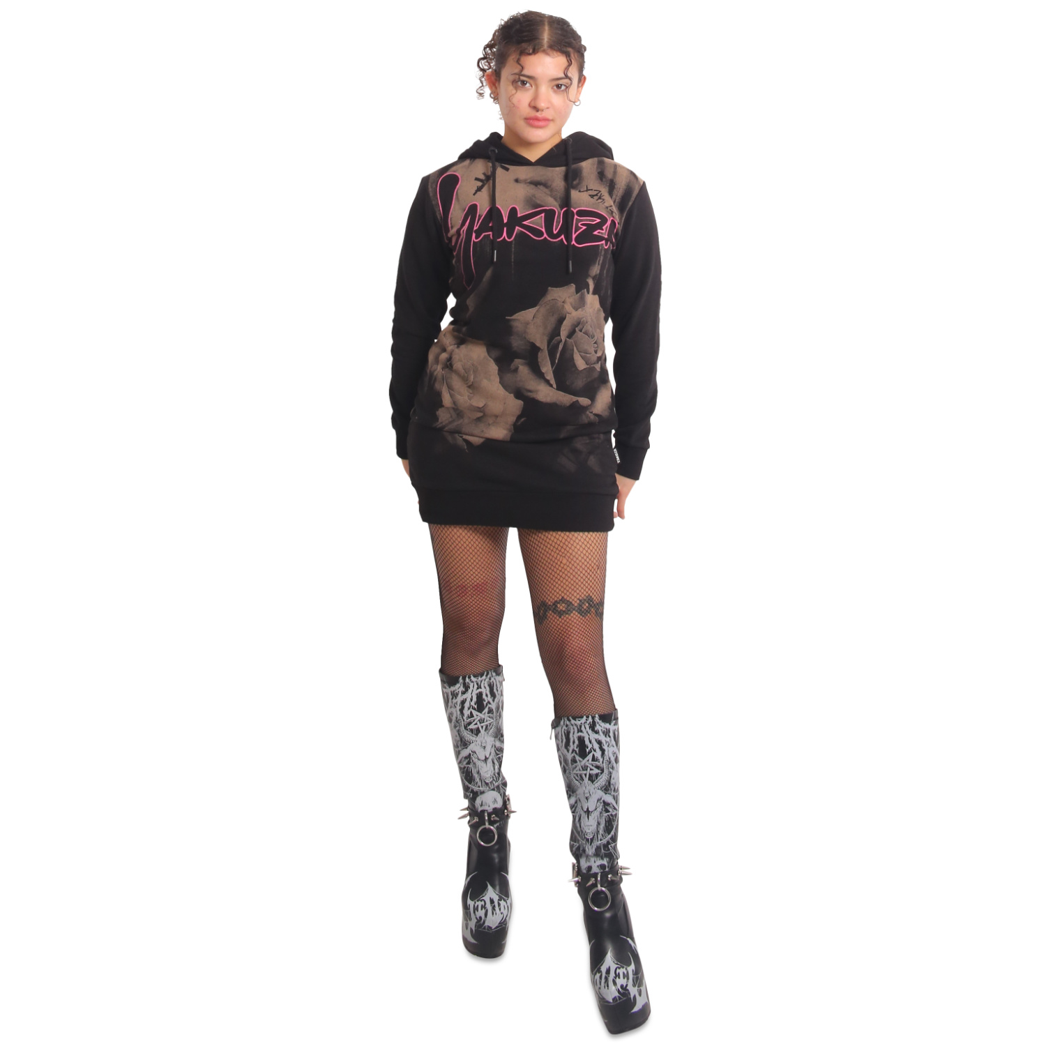 Yakuza dámské šaty Love The End Sweat Dress black 2XL