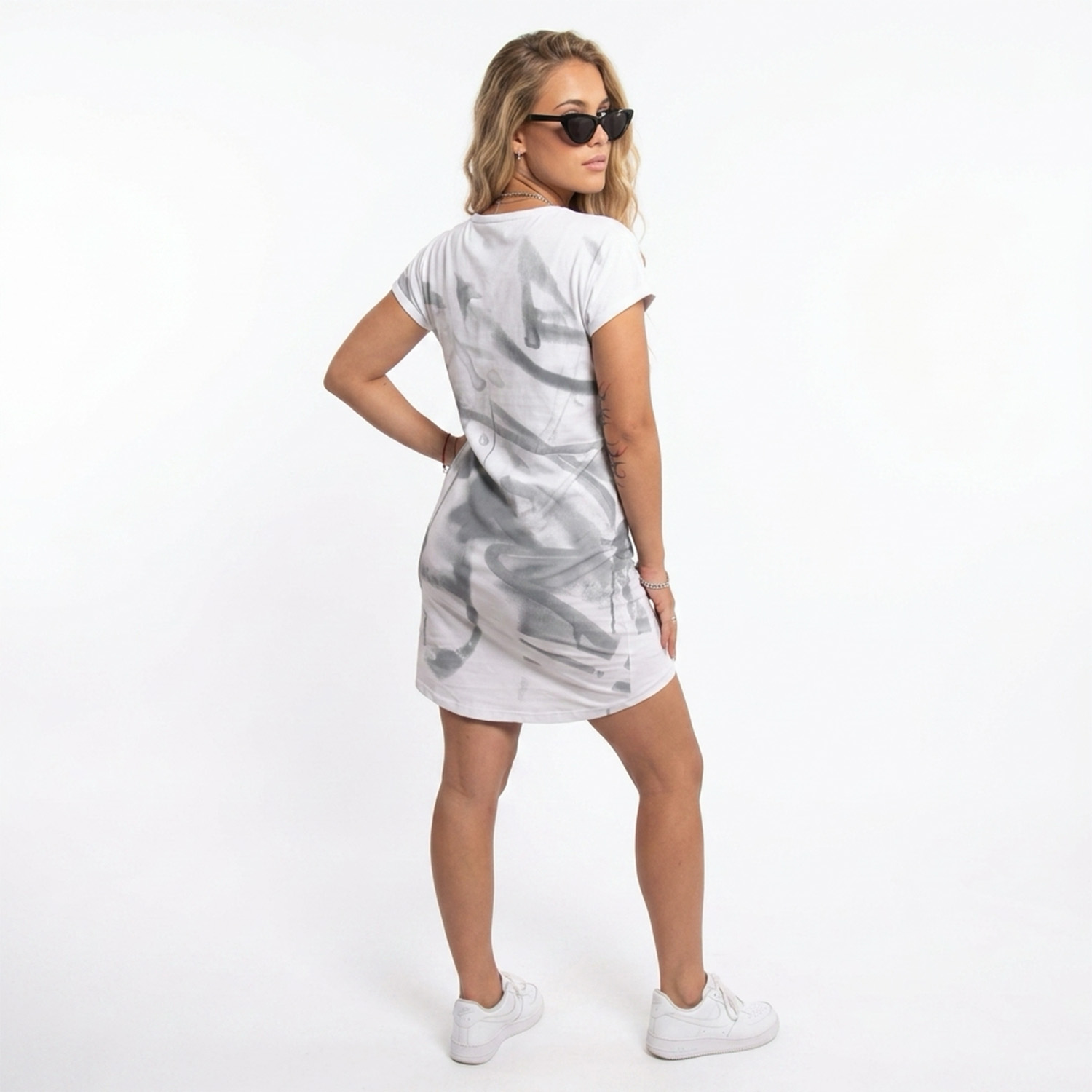 Yakuza dámské šaty Angelic Urban T-Shirt Dress