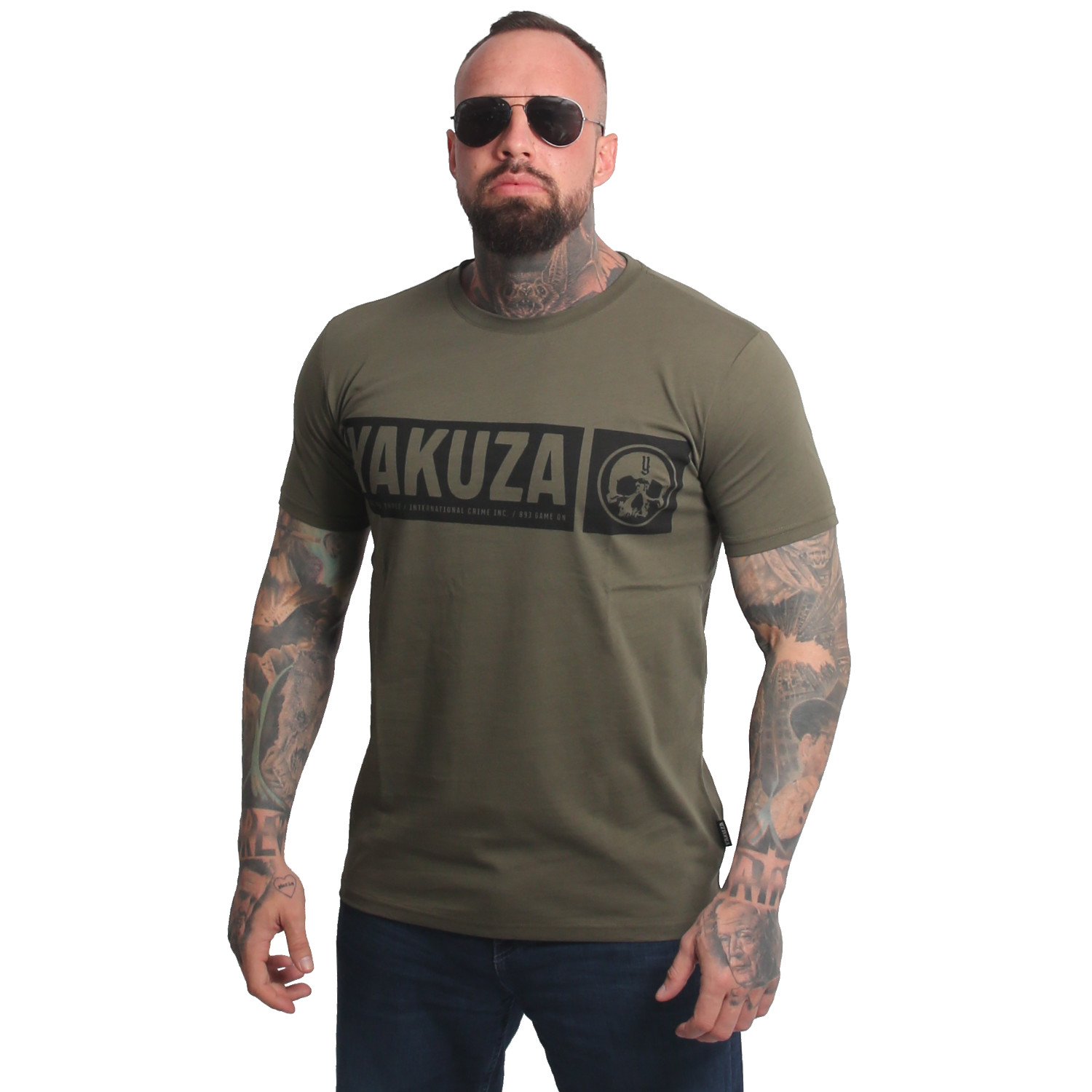Yakuza pánské tričko Bleak Regular Basic T-Shirt