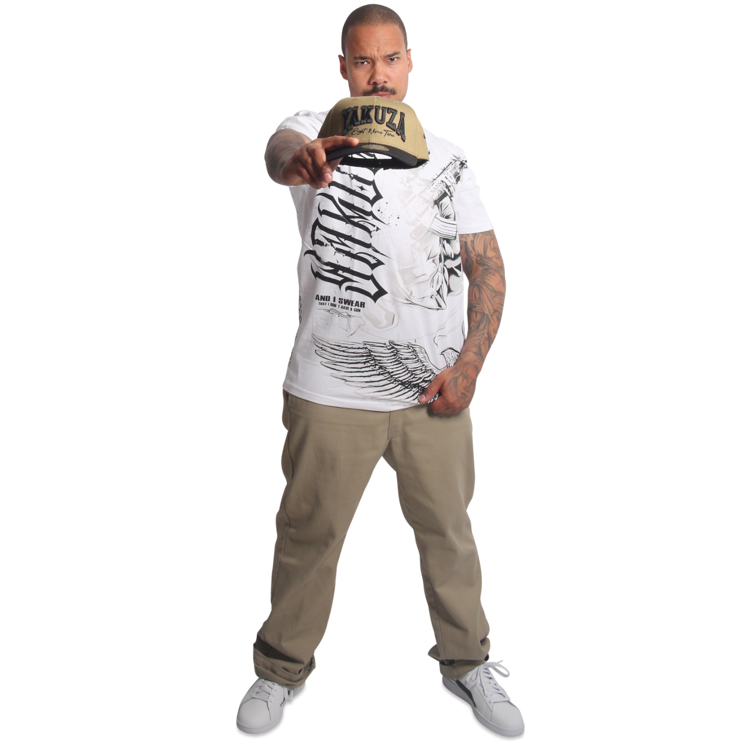 Yakuza pánské tričko Swear Regular T-Shirt