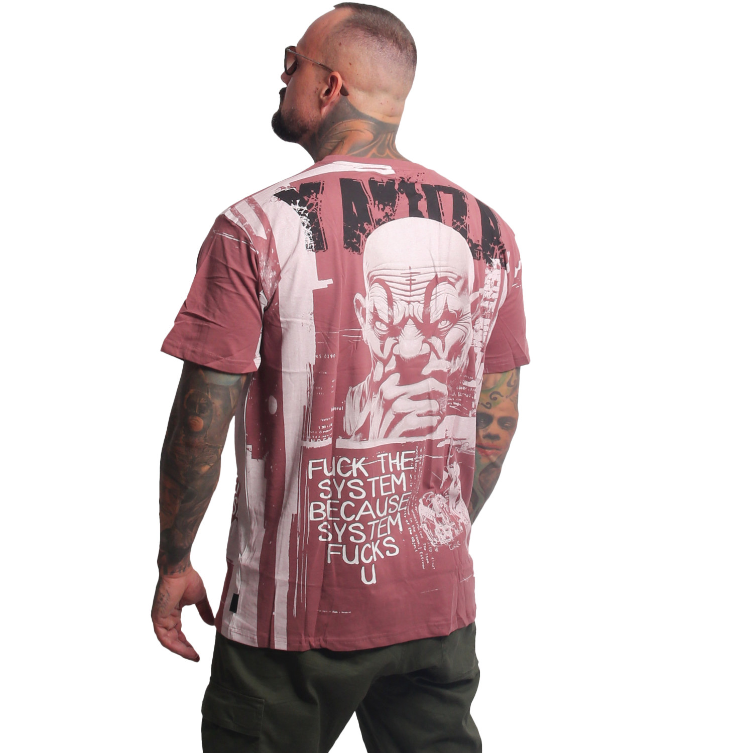 Yakuza pánské tričko System Allover Regular T-Shirt