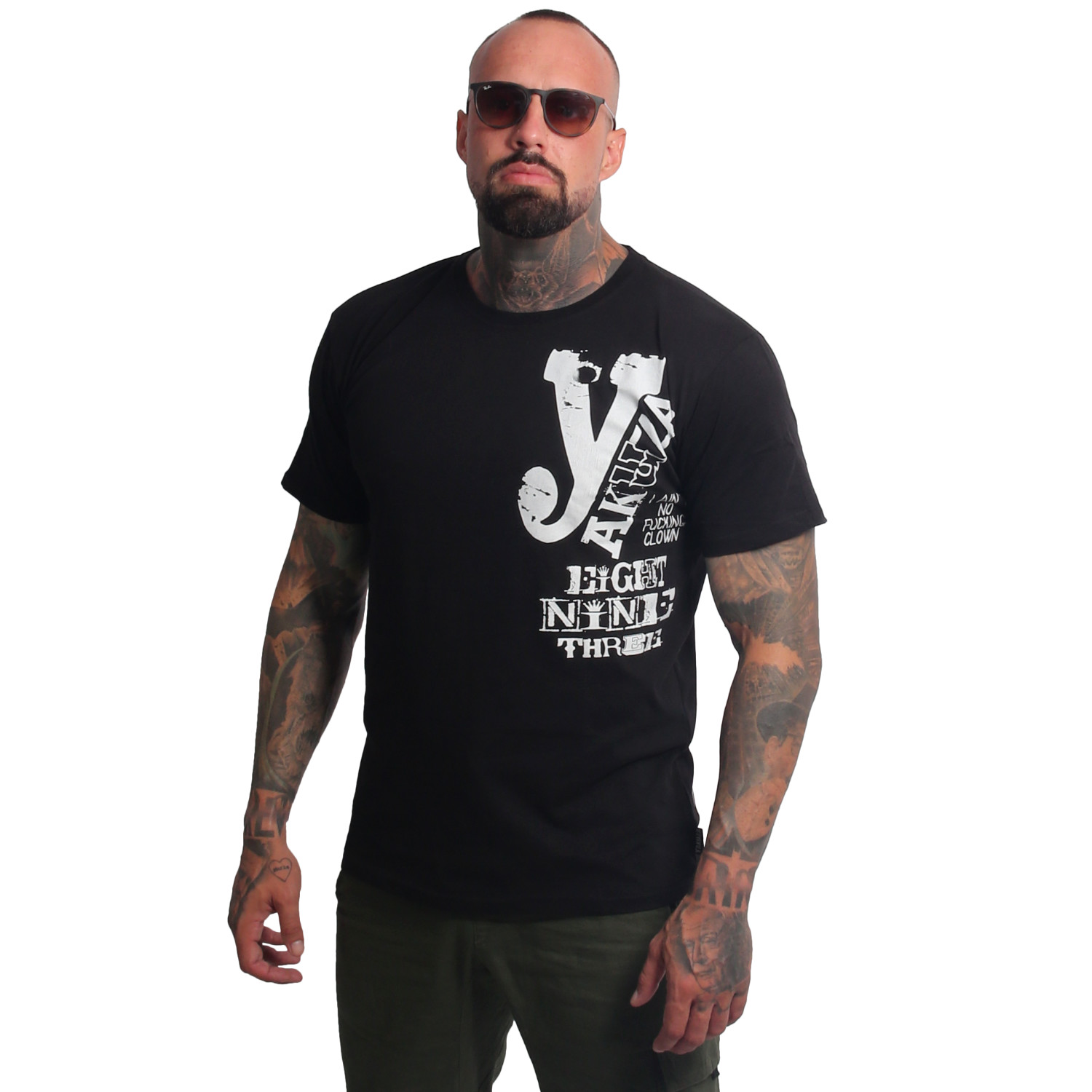Yakuza pánské tričko Aint No Clown Regular T-Shirt black 5XL