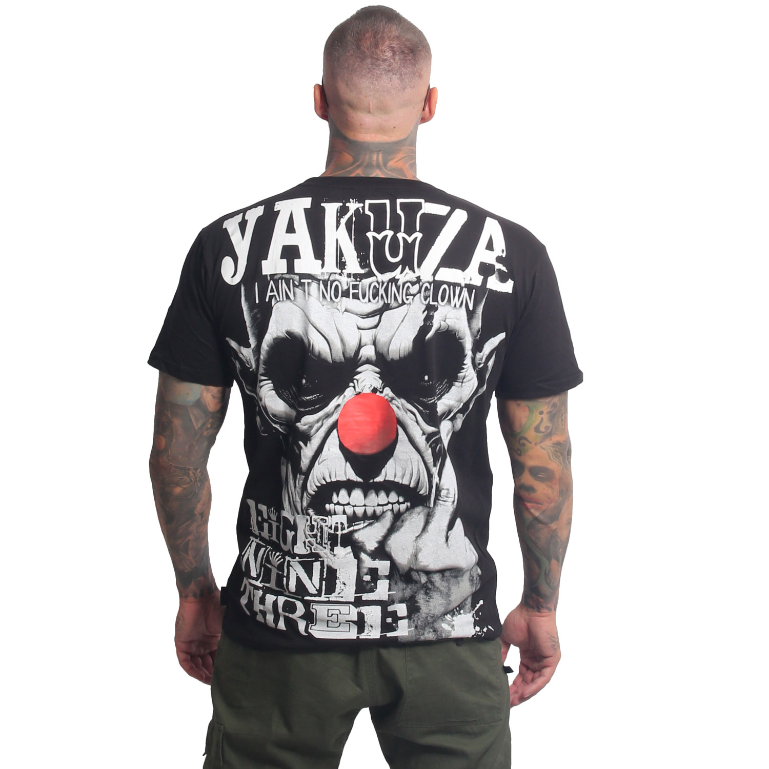 Yakuza pánské tričko Aint No Clown Regular T-Shirt black 5XL