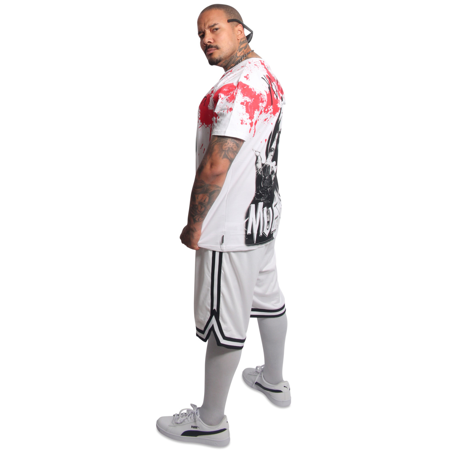 Yakuza pánské tričko Carne Regular T-Shirt white 5XL