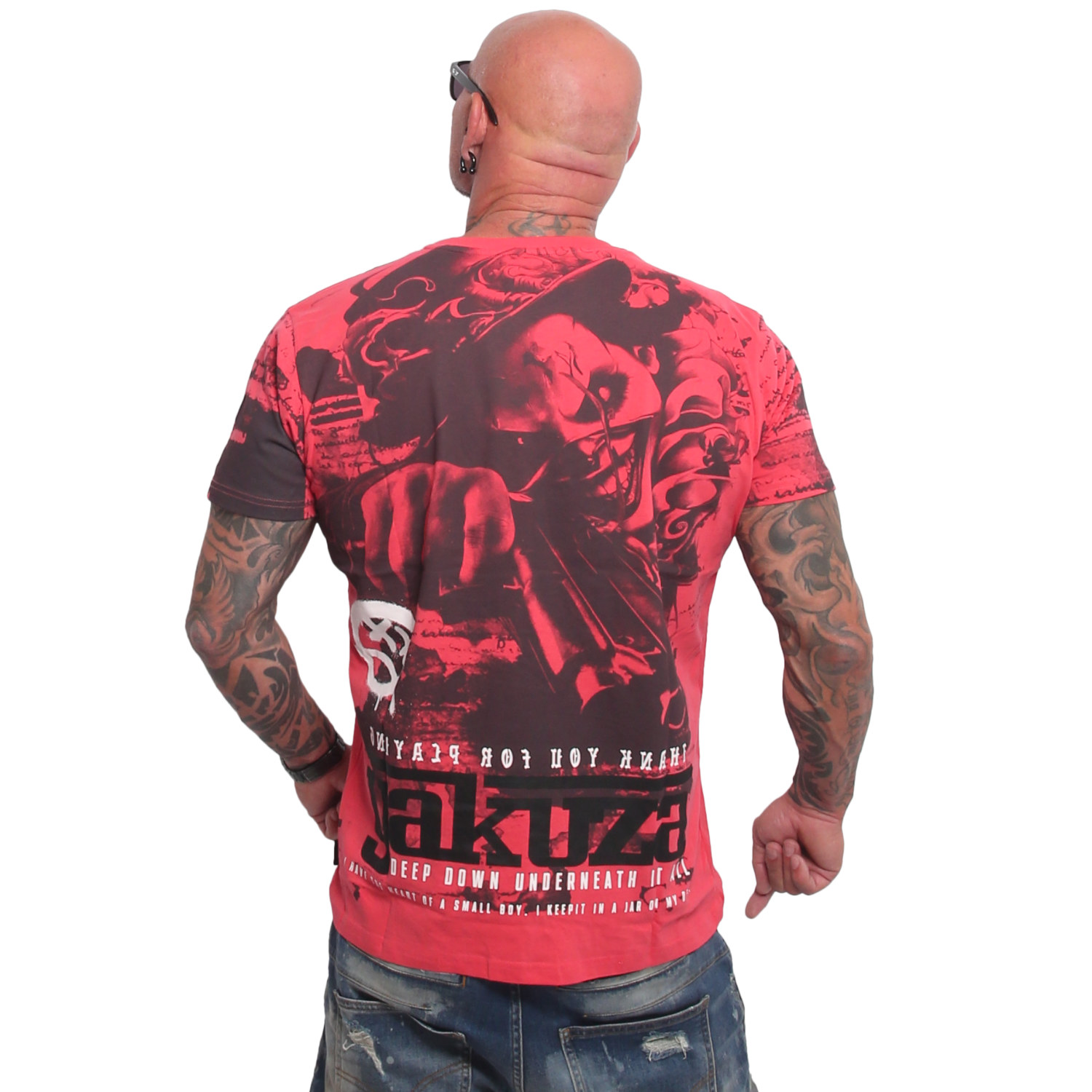 Yakuza pánské tričko Deep Down Allover Regular T-Shirt