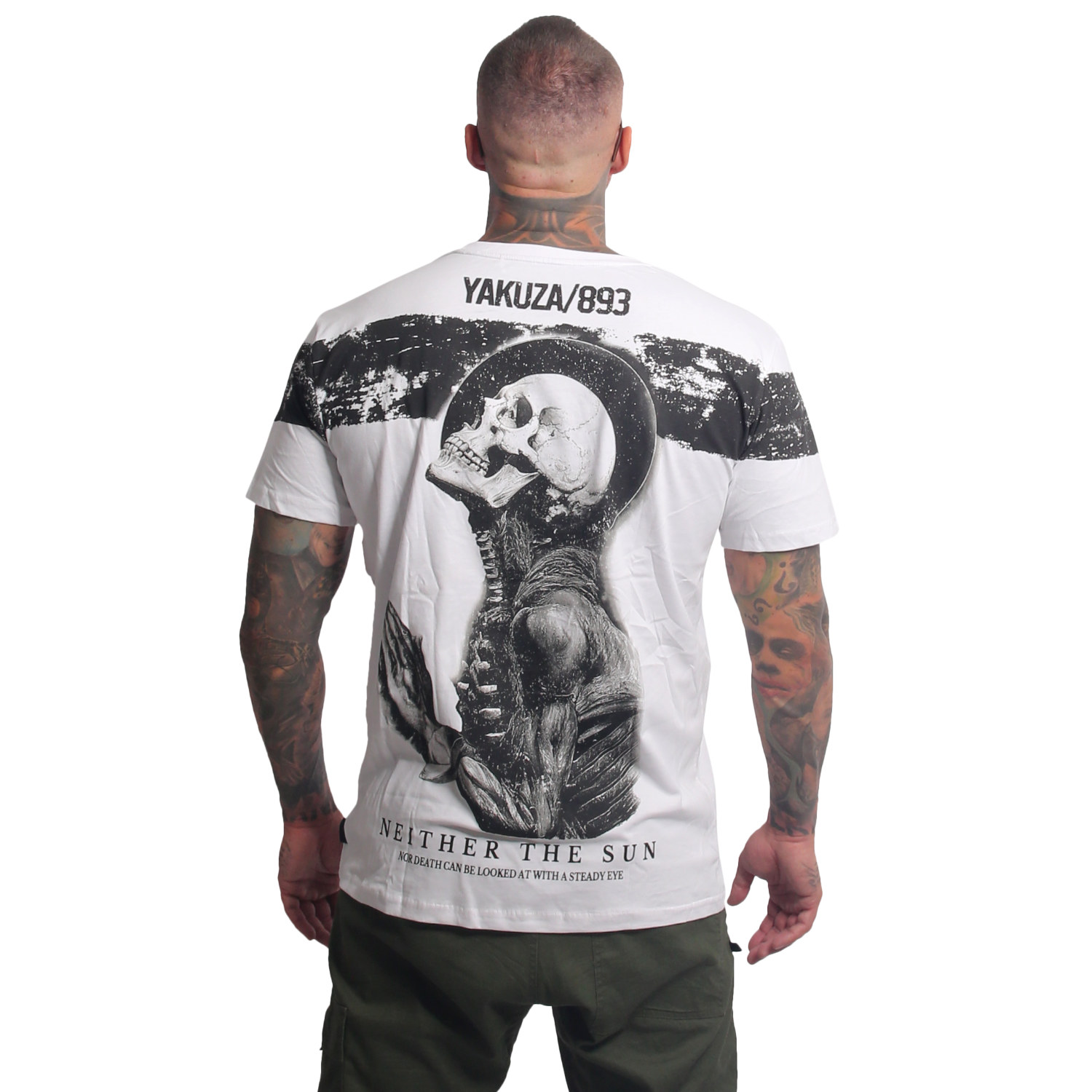 Yakuza pánské tričko Pray Regular T-Shirt white S