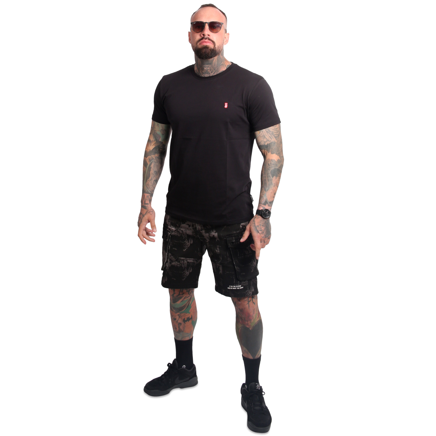Yakuza pánské cargo šortky Rockstarz Cargo Shorts