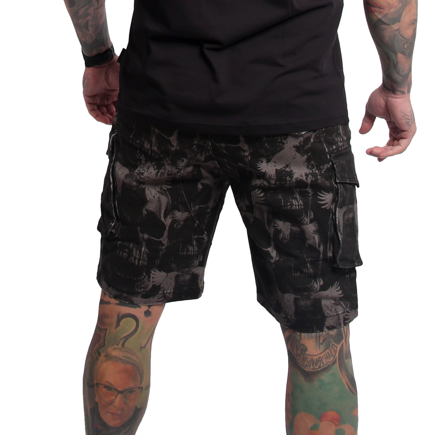 Yakuza pánské cargo šortky Rockstarz Cargo Shorts