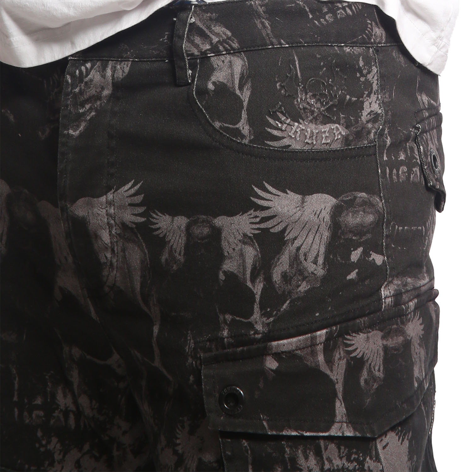 Yakuza pánské cargo šortky Rockstarz Cargo Shorts