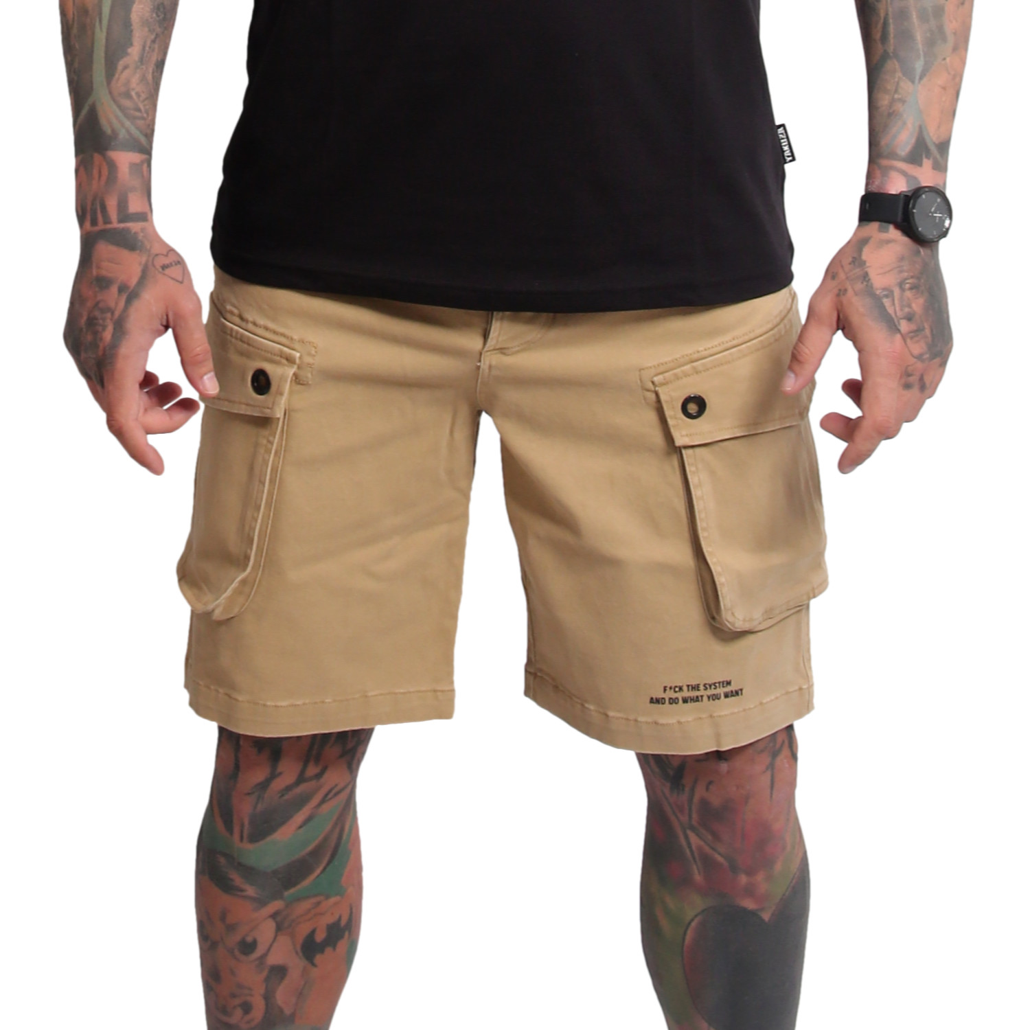 Yakuza pánské cargo šortky Powder Cargo Shorts