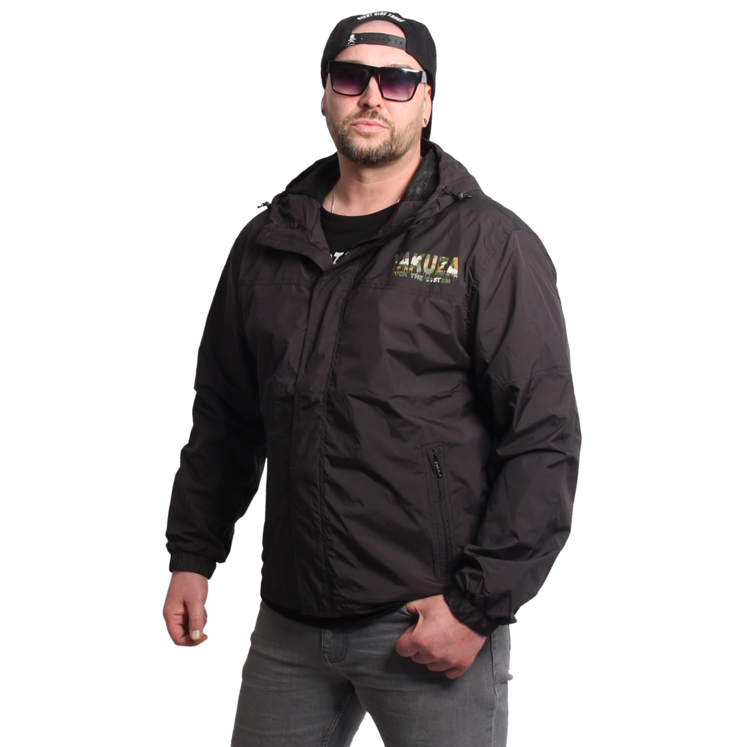 Yakuza pánská větrovka Silent Windbreaker black 3XL