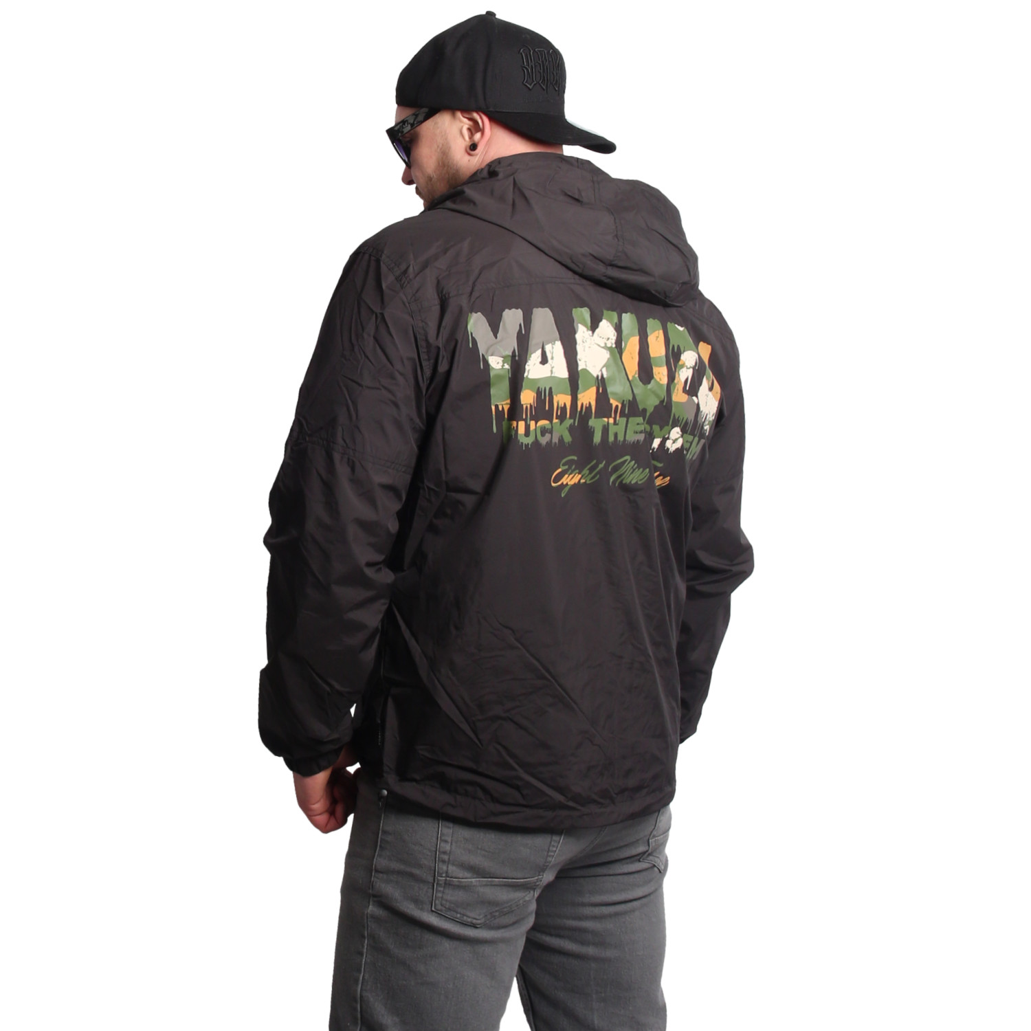 Yakuza pánská větrovka Silent Windbreaker black 3XL