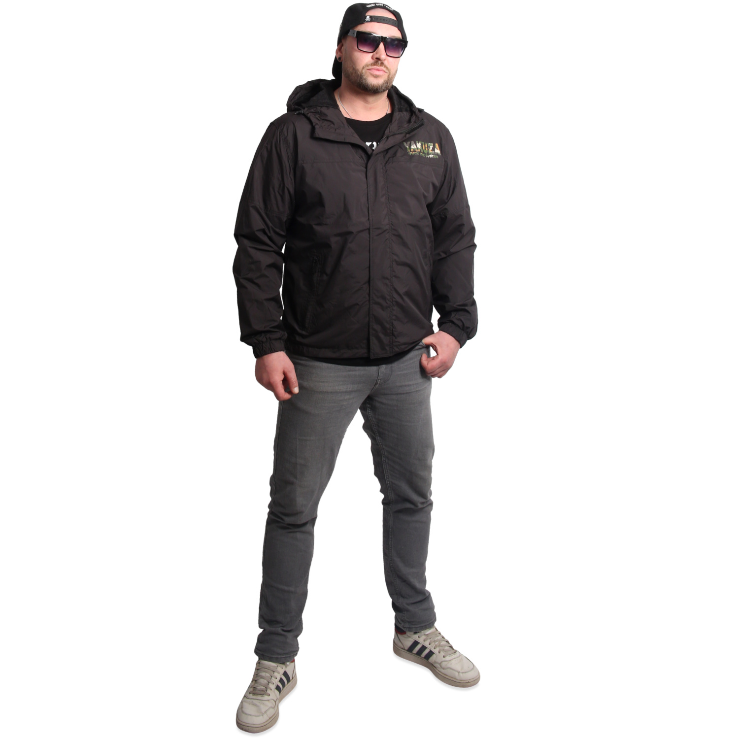 Yakuza pánská větrovka Silent Windbreaker black 3XL