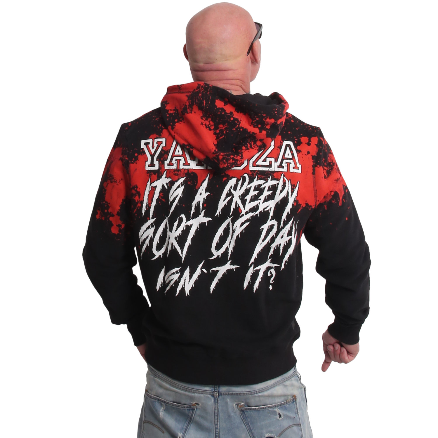 Yakuza pánská mikina s kapucí Creepy Hoodie