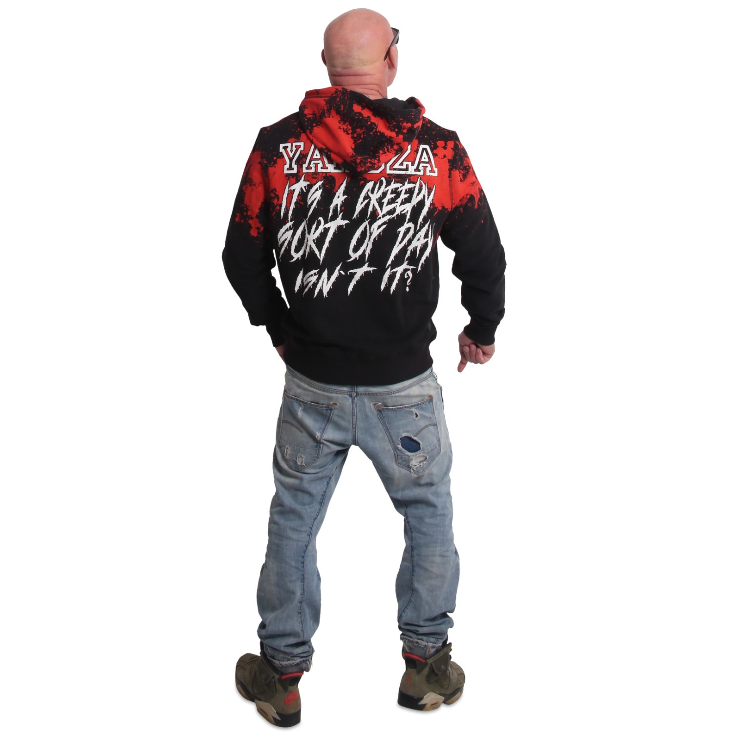Yakuza pánská mikina s kapucí Creepy Hoodie