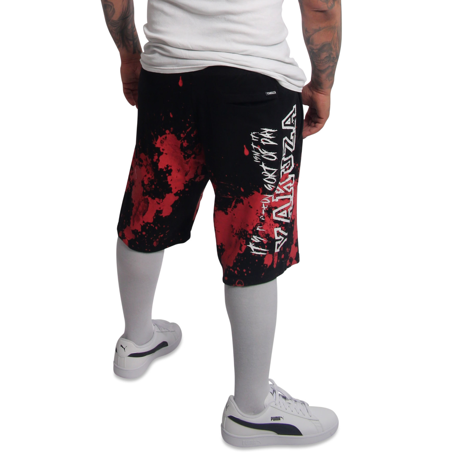 Yakuza pánské šortky Creepy Sweat Shorts black S