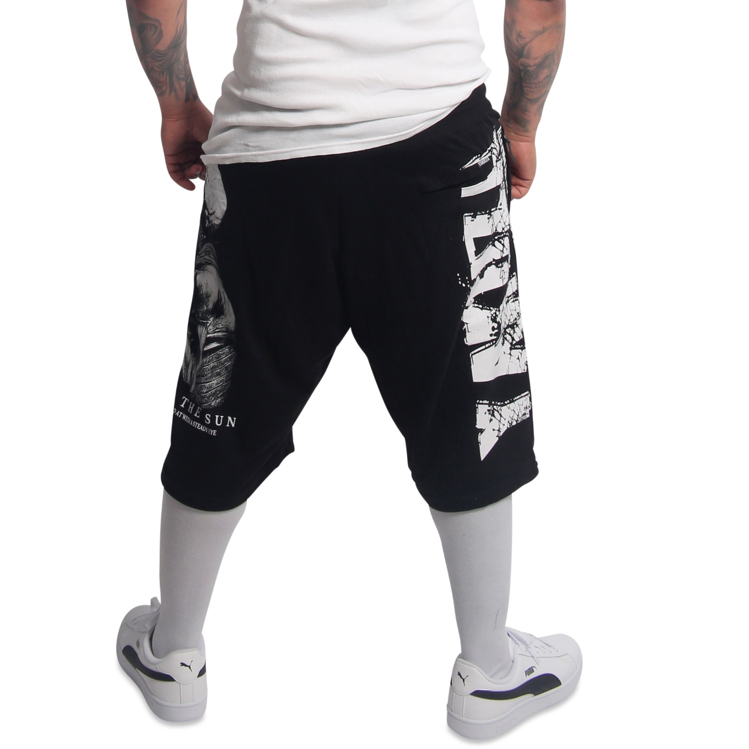 Yakuza pánské šortky Pray Sweat Shorts black S