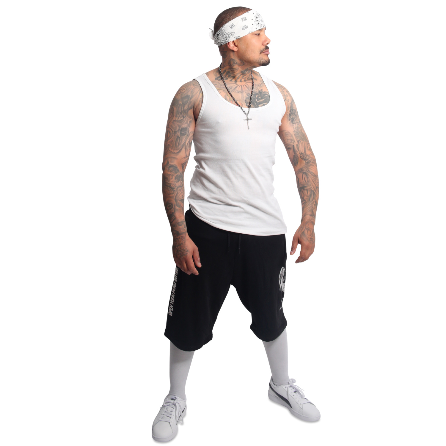 Yakuza pánské šortky Pray Sweat Shorts black S