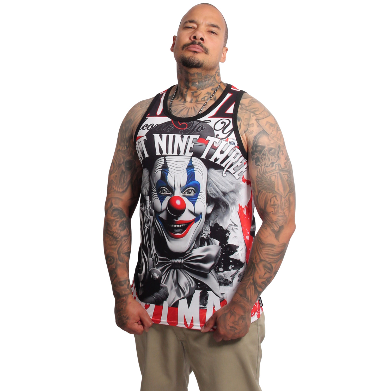 Yakuza pánské tílko Welcome Mesh Tanktop