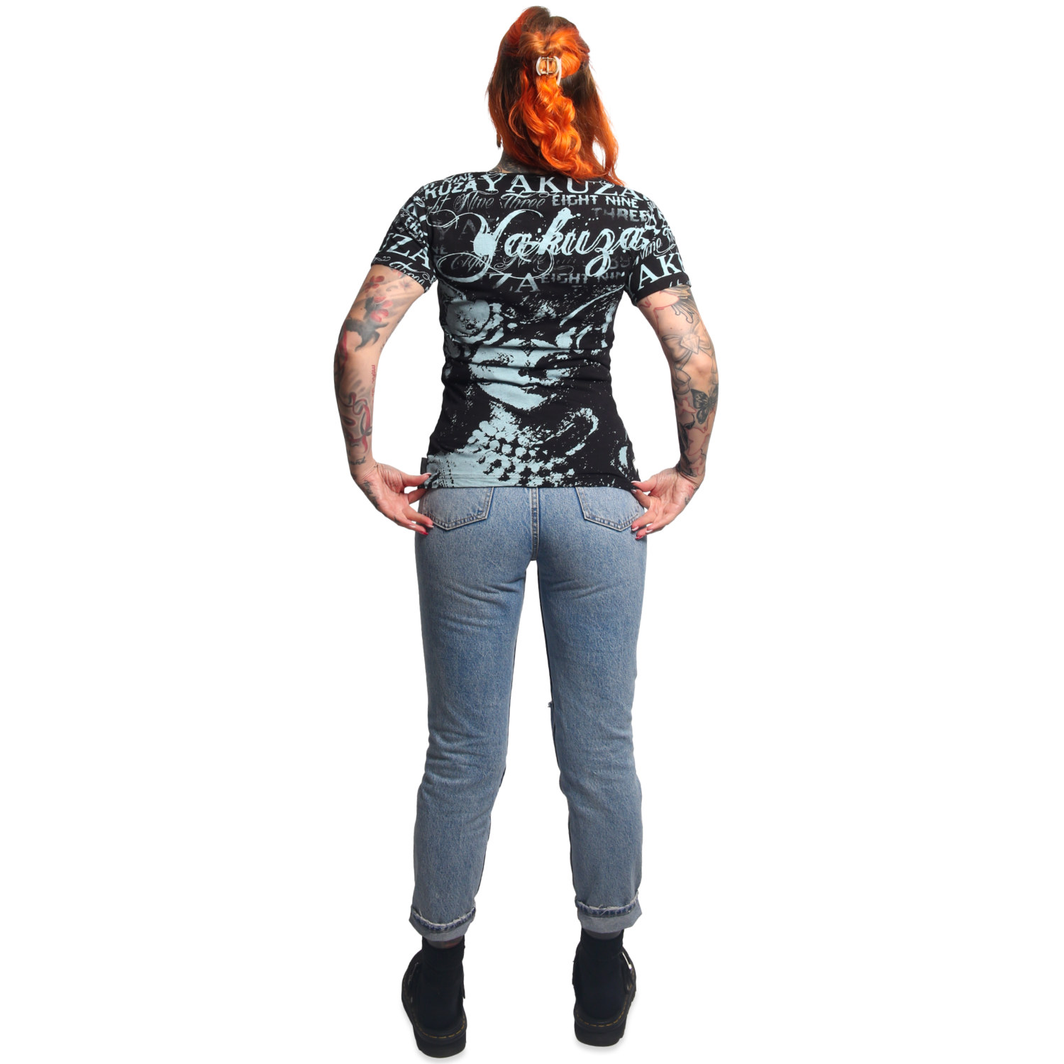 Yakuza dámské tílko Catz Urban Crew Neck T-Shirt black XS