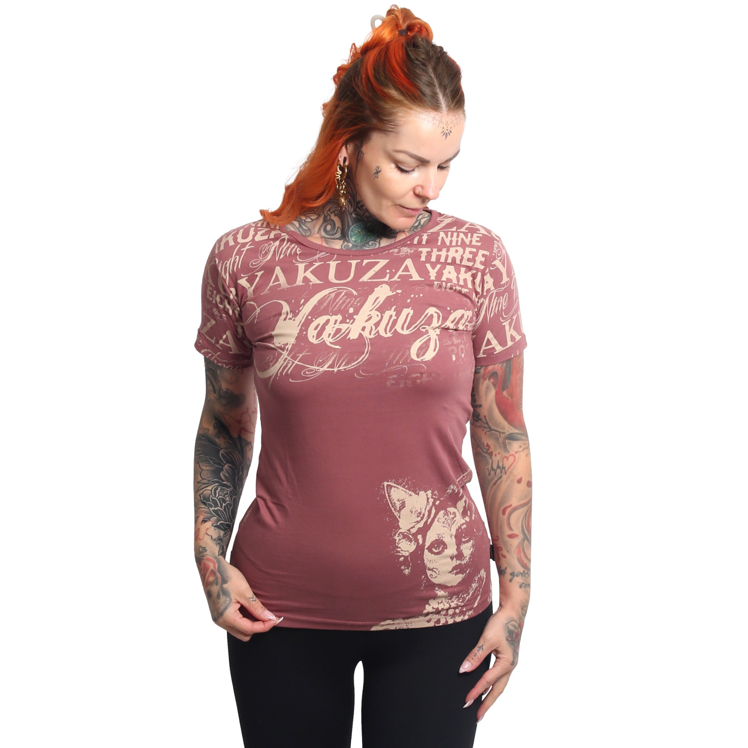 Yakuza dámské tílko Catz Urban Crew Neck T-Shirt