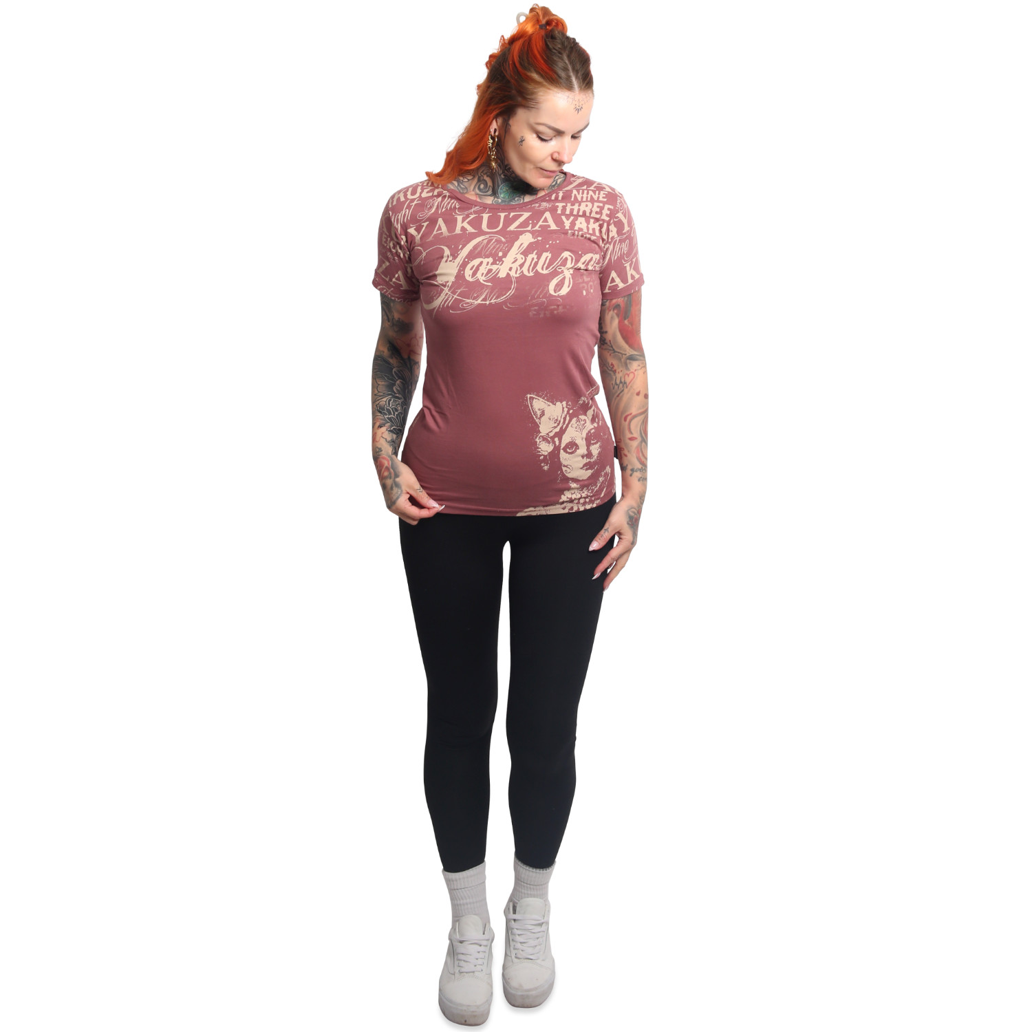 Yakuza dámské tílko Catz Urban Crew Neck T-Shirt nocturne XL