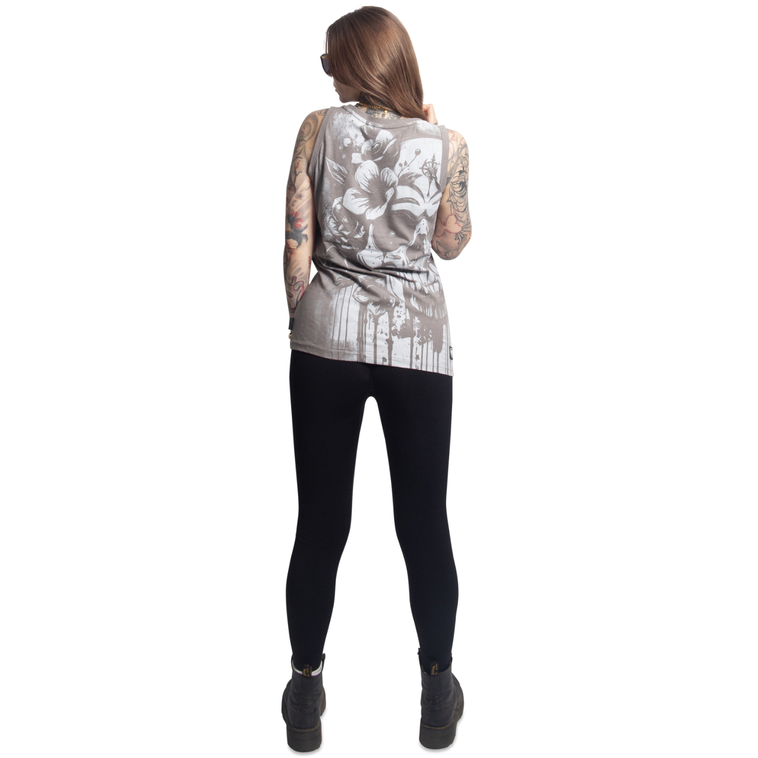 Yakuza dámské tílko Death Bloom Urban Tank Shirt steel/gray L
