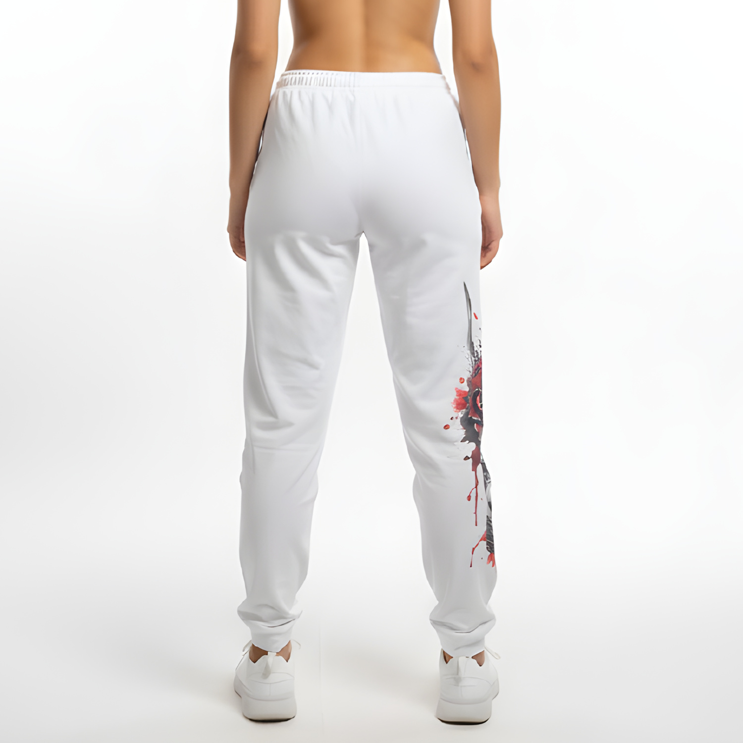 Yakuza dámské tepláky Pray Loose Joggers white L