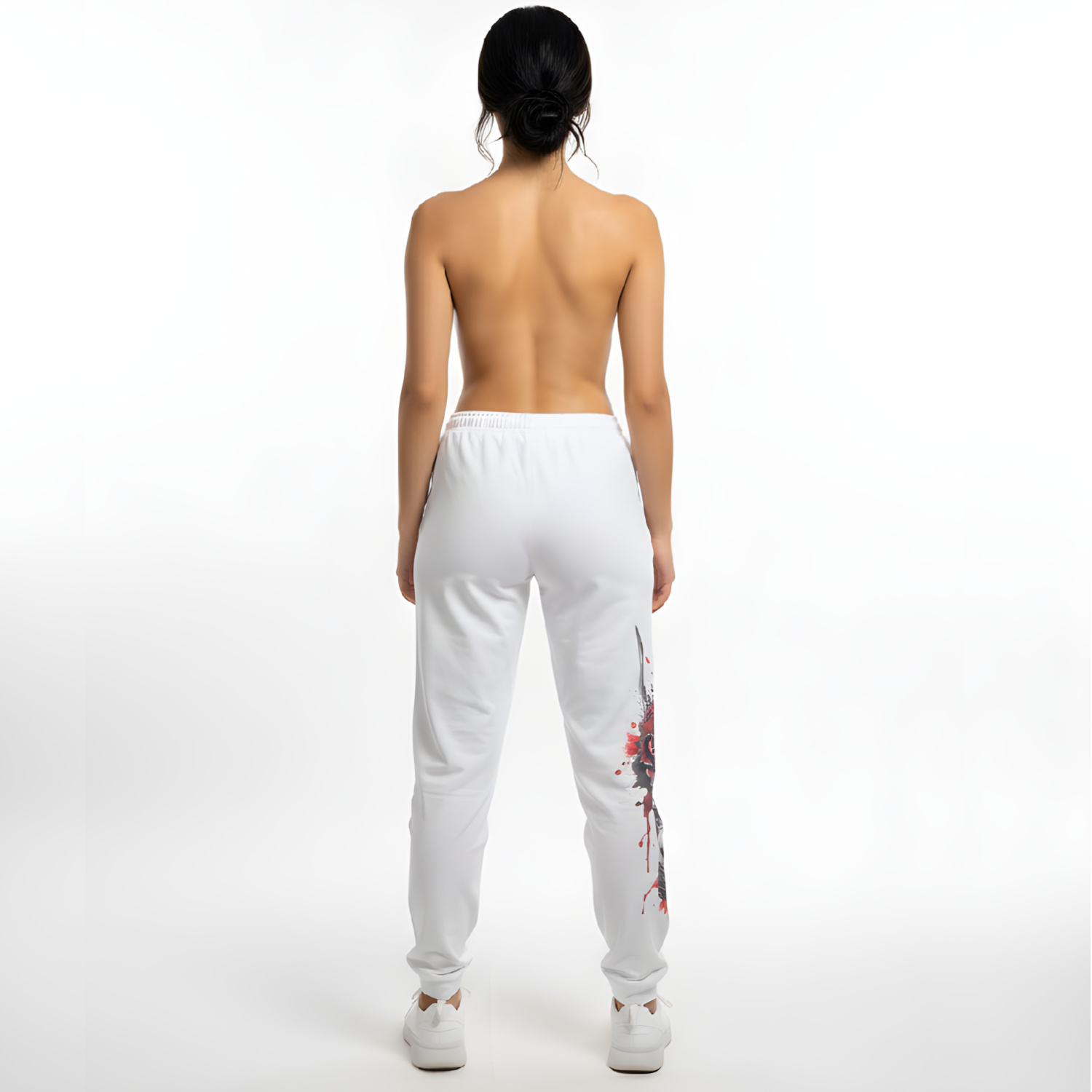 Yakuza dámské tepláky Pray Loose Joggers white L
