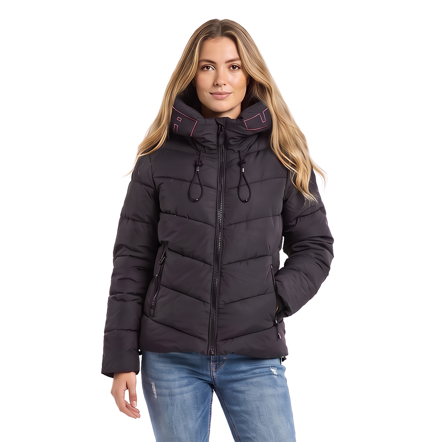 Yakuza dámská větrovka 3RD V02 Puffer Winter Jacket black XL