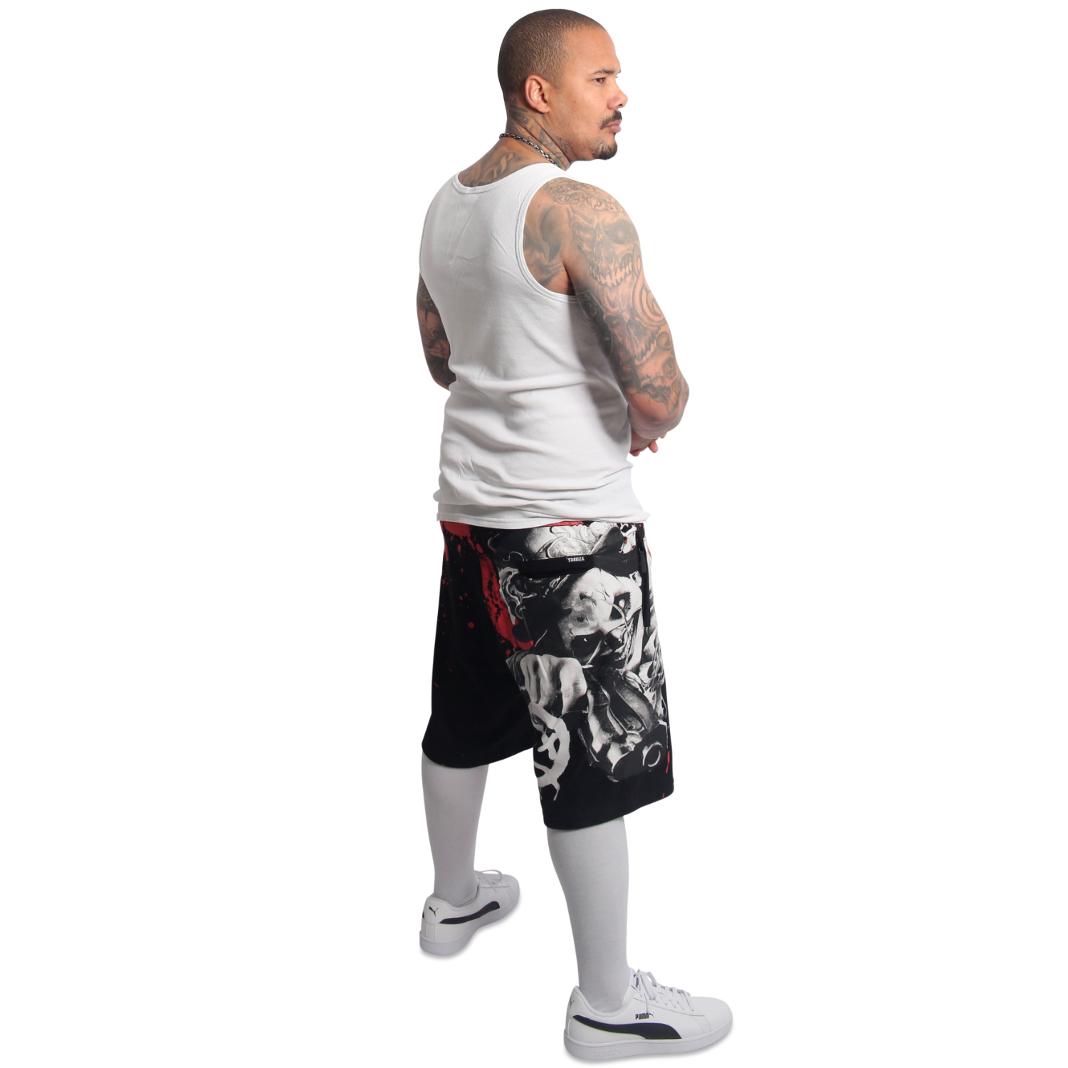 Yakuza pánské šortky Deep Down Sweat Shorts black S