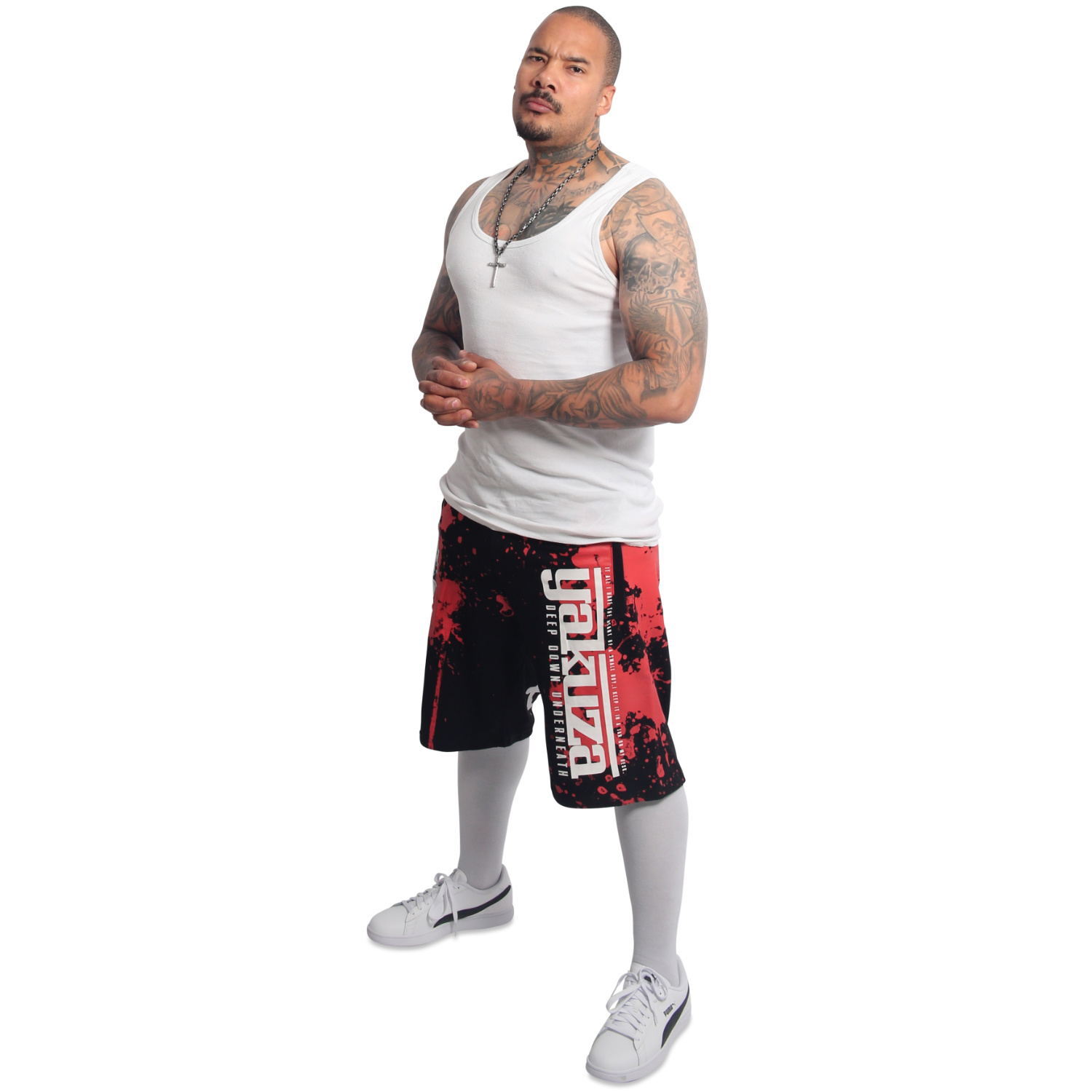 Yakuza pánské šortky Deep Down Sweat Shorts black S