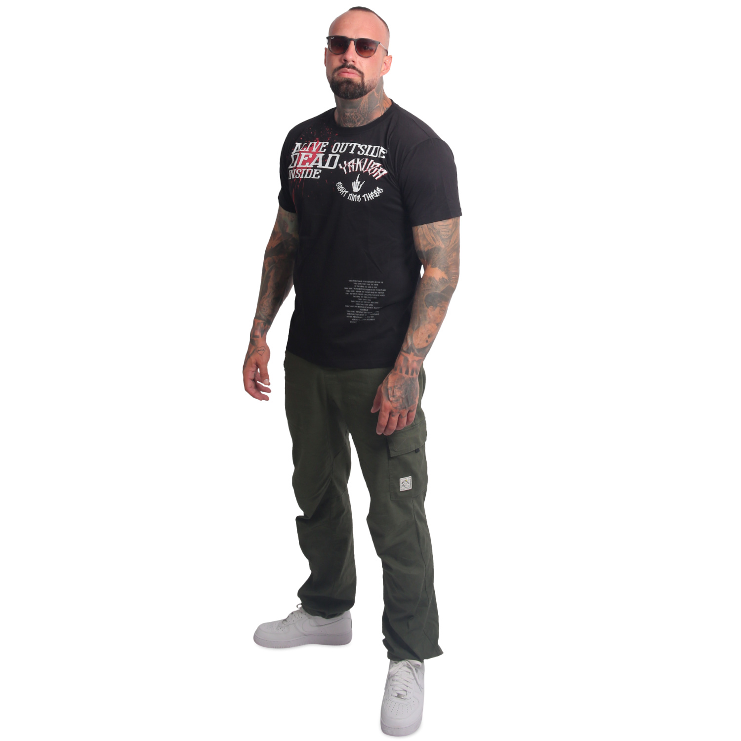 Yakuza pánské tričko Outside Regular T-Shirt black M