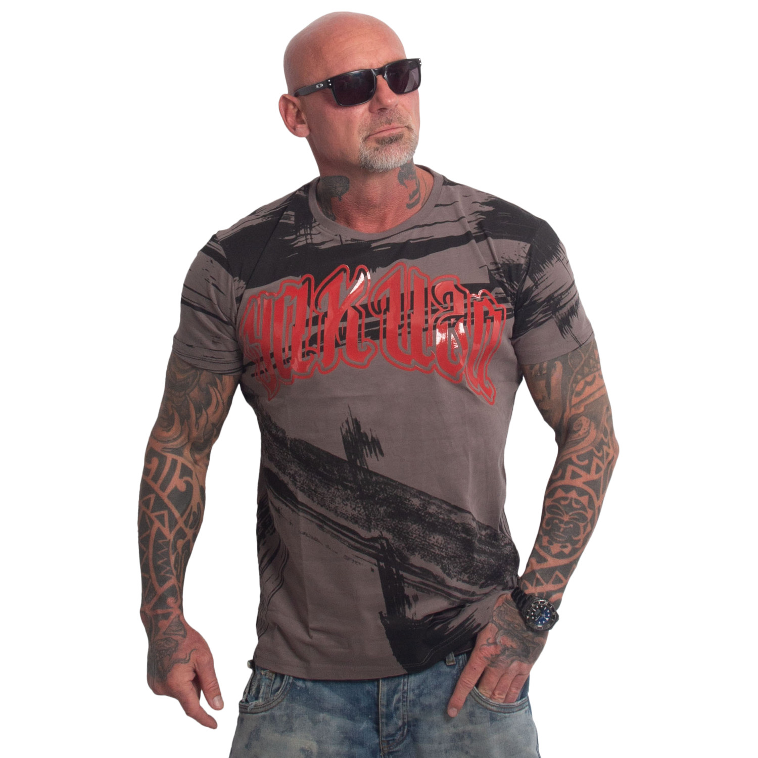 Yakuza pánské tričko Care Allover Regular T-Shirt