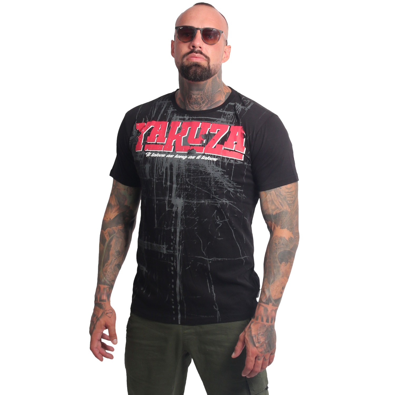 Yakuza pánské tričko As Long Regular T-Shirt black 3XL